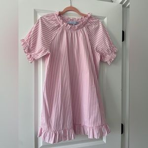 Hill House Home Nap Dress ®️ in rare/discontinued Katherine pink stripe, sz M